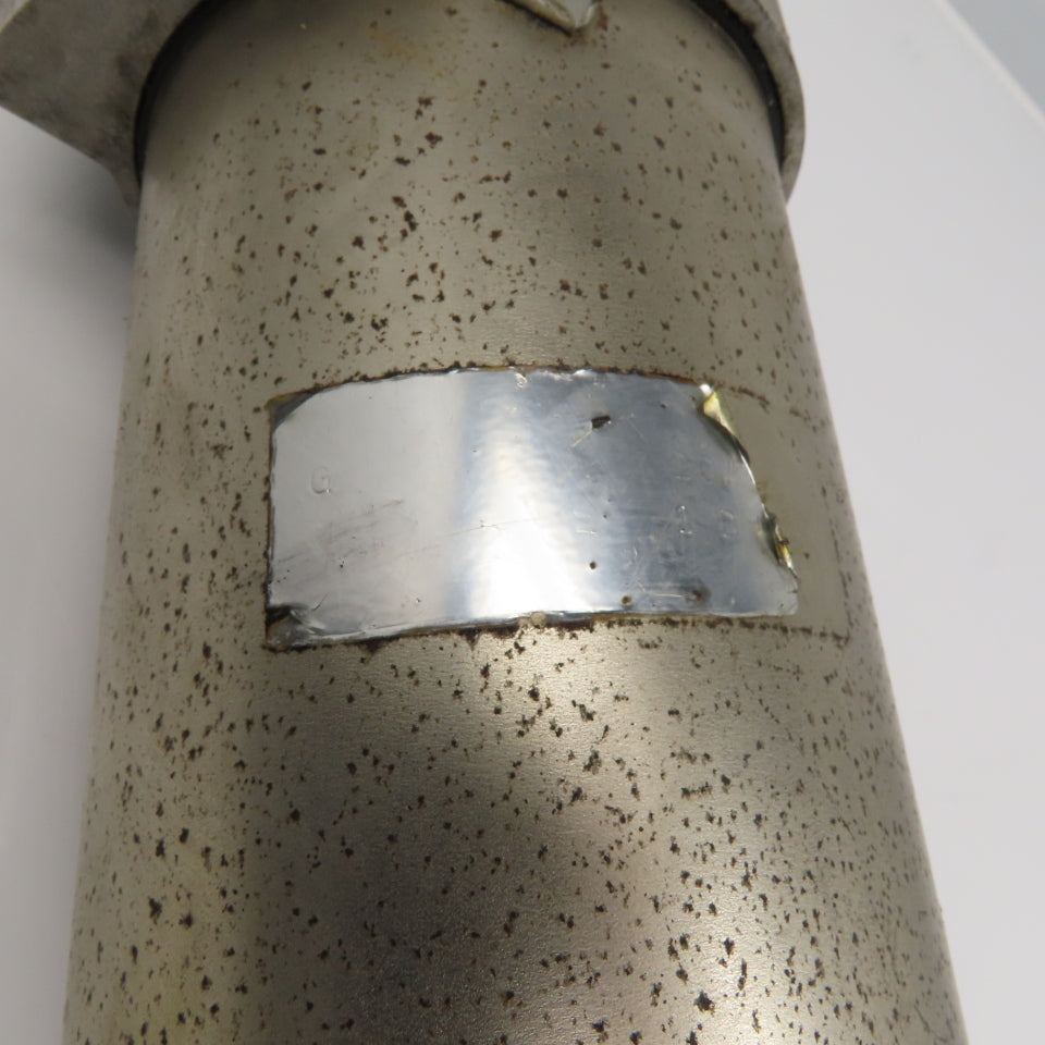 2-1/2" NPT Steel Filter Housing 8" x 5" OD Bowl 14" OAL Manual Drain