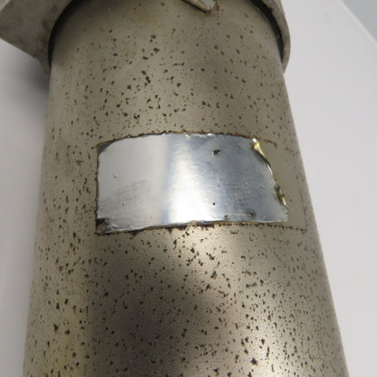 2-1/2" NPT Steel Filter Housing 8" x 5" OD Bowl 14" OAL Manual Drain