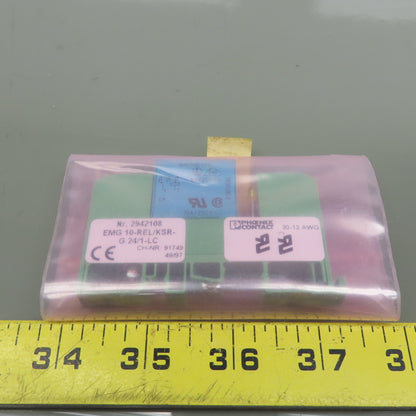 Emerson Motion Control 960512-01 24VDC Relay DIN Mount Assembly