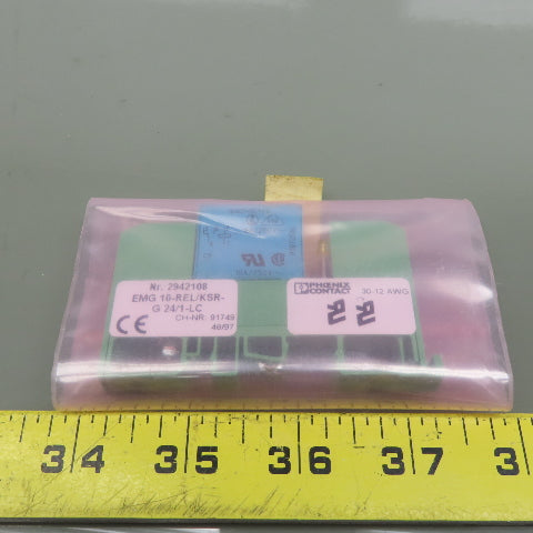 Emerson Motion Control 960512-01 24VDC Relay DIN Mount Assembly