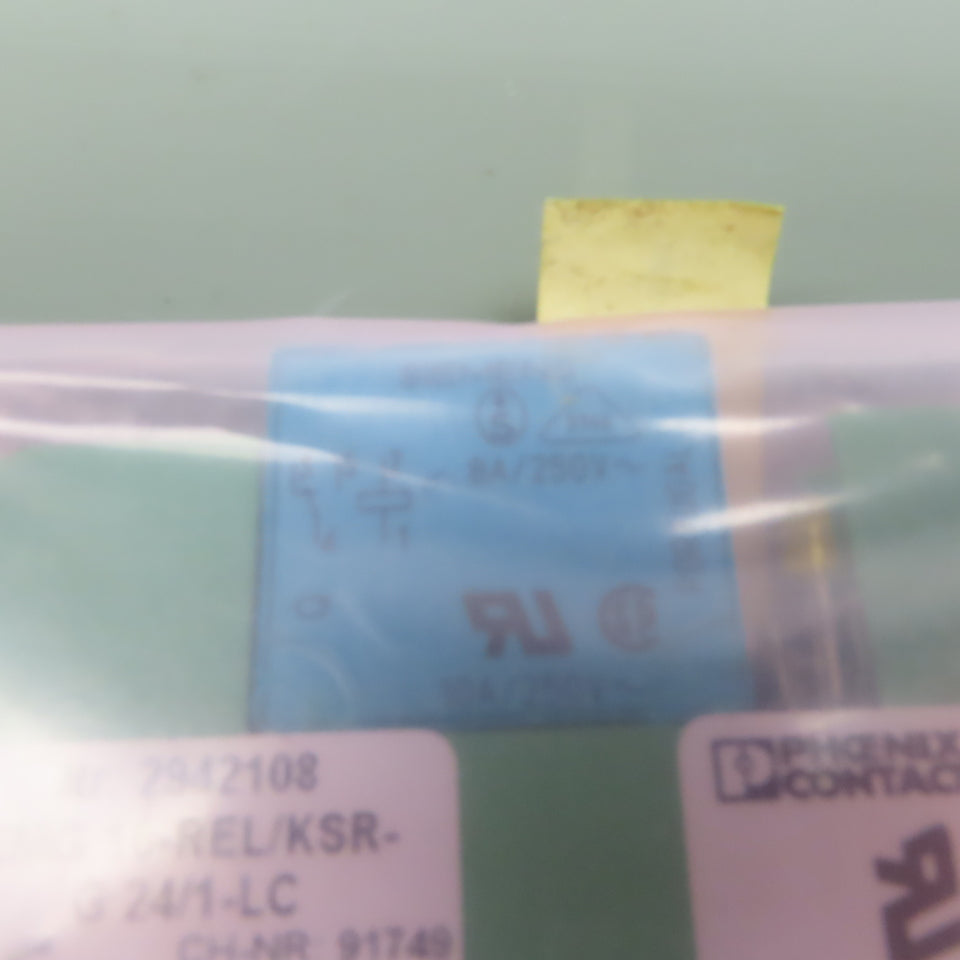 Emerson Motion Control 960512-01 24VDC Relay DIN Mount Assembly