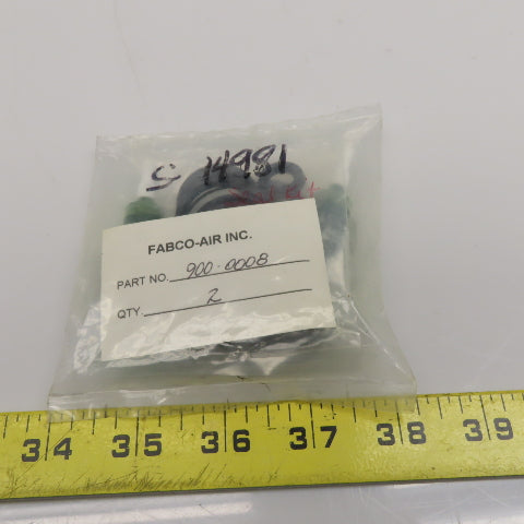 Fabco-Air 900-0008 Seal Kit For EZ 500 Linear Guided Slide Kits  Lot Of 2