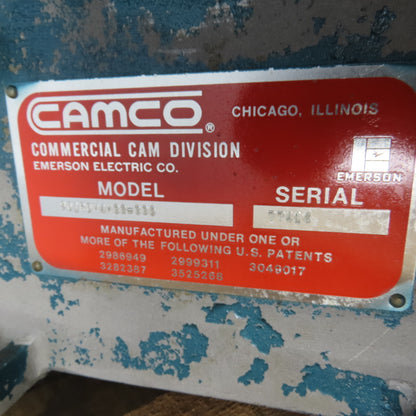 Camco 901RDM4H32-330 20:1 Turntable Rotary Drive Indexer 90VDC
