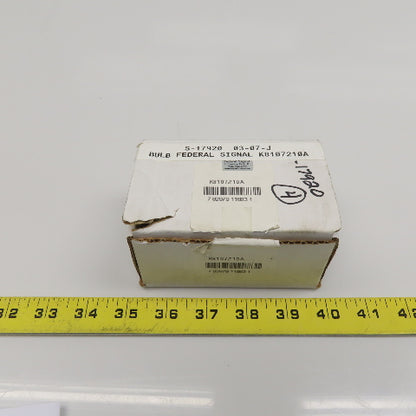 Federal Signal K8107210A 30V 27W Bayonet Incandescent Light Bulb Lot Of 4