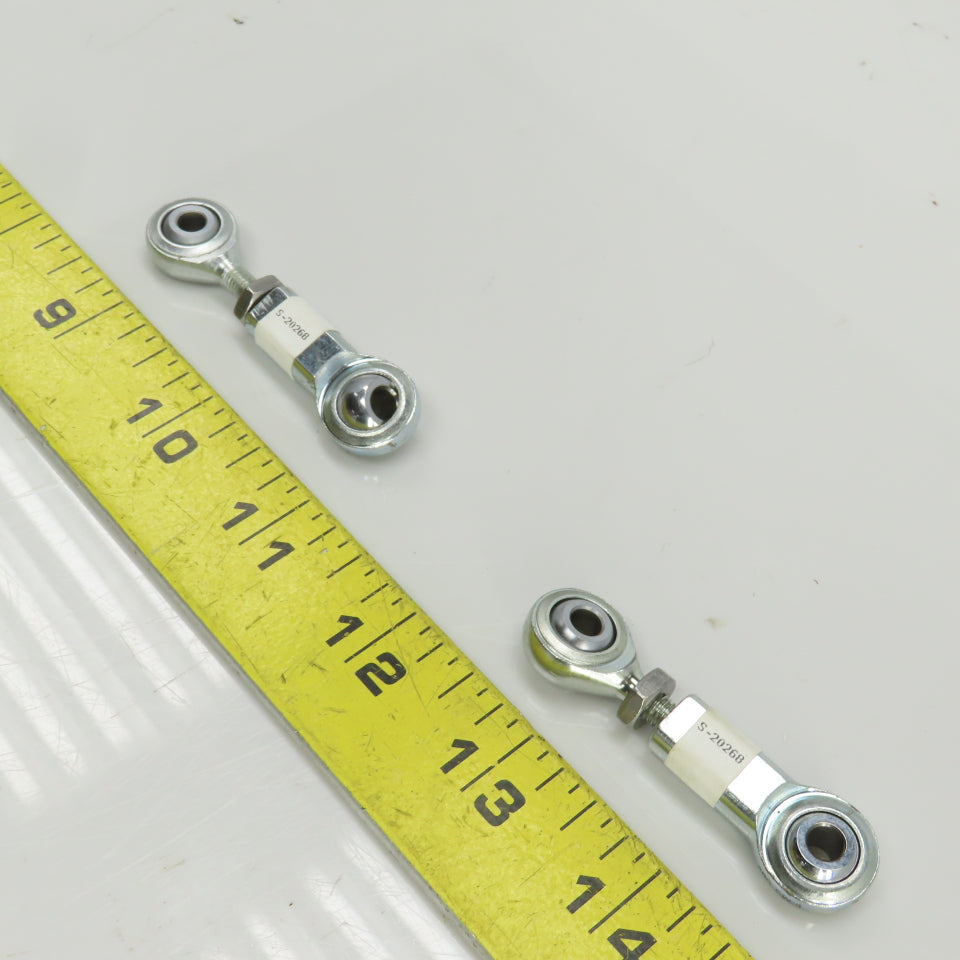 Adjustable Feed Control Link 1-1/2"-2" 3/16" Swivel Eyelet Lot Of 2