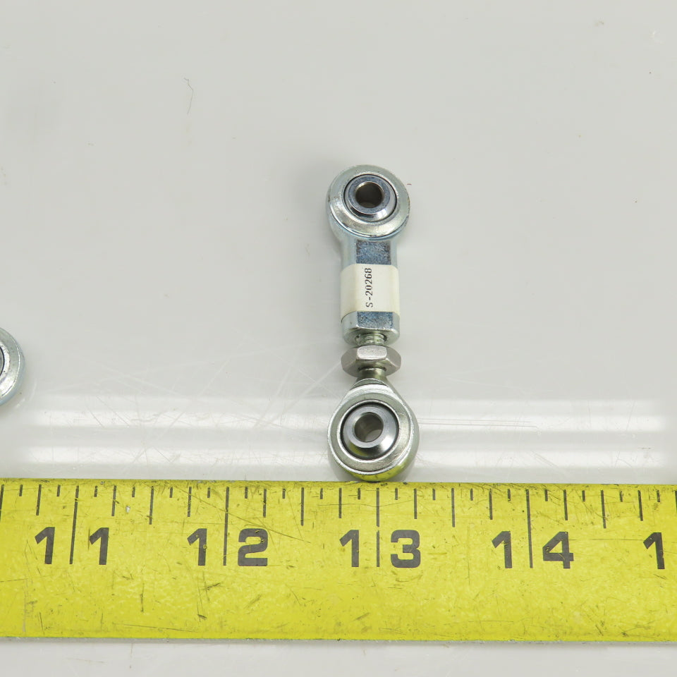 Adjustable Feed Control Link 1-1/2"-2" 3/16" Swivel Eyelet Lot Of 2