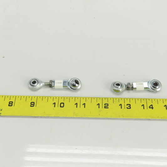 Adjustable Feed Control Link 1-1/2"-2" 3/16" Swivel Eyelet Lot Of 2
