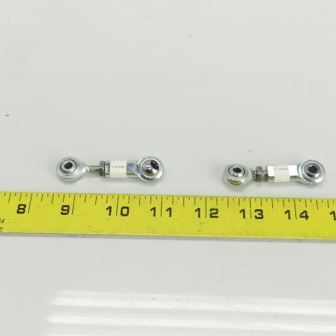 Adjustable Feed Control Link 1-1/2"-2" 3/16" Swivel Eyelet Lot Of 2