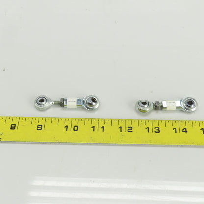 Adjustable Feed Control Link 1-1/2"-2" 3/16" Swivel Eyelet Lot Of 2
