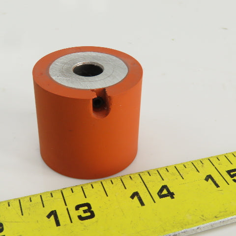 Norwood 33-04-K Rubber Feed Roller Assy. 3/8" ID 1-3/8" OD 1-1/4" OAL  Lot Of 2