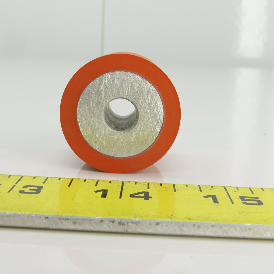 Norwood 33-04-K Rubber Feed Roller Assy. 3/8" ID 1-3/8" OD 1-1/4" OAL  Lot Of 2