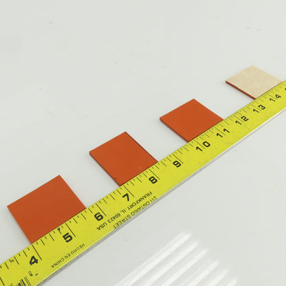 Norwood 42474 Rubber Cushion Pad 1-3/4" L x 1-1/2" W x 1/8" Lot Of 4
