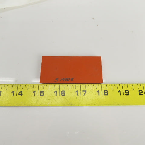 Norwood 33-04-J Rubber Anvil Insert 3" L x 1-7/16" W x 1/4" Lot Of 3