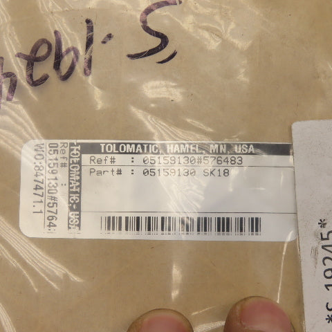 Tolomatic 05159130 SK18 Repair Kit 0515-9130-SK18