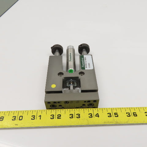 Numation SH05601LB16DS4 1" Stroke 9/16" Bore Pneumatic Linear Slide Plate