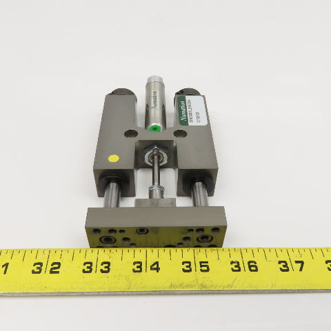 Numation SH05601LB16DS4 1" Stroke 9/16" Bore Pneumatic Linear Slide Plate