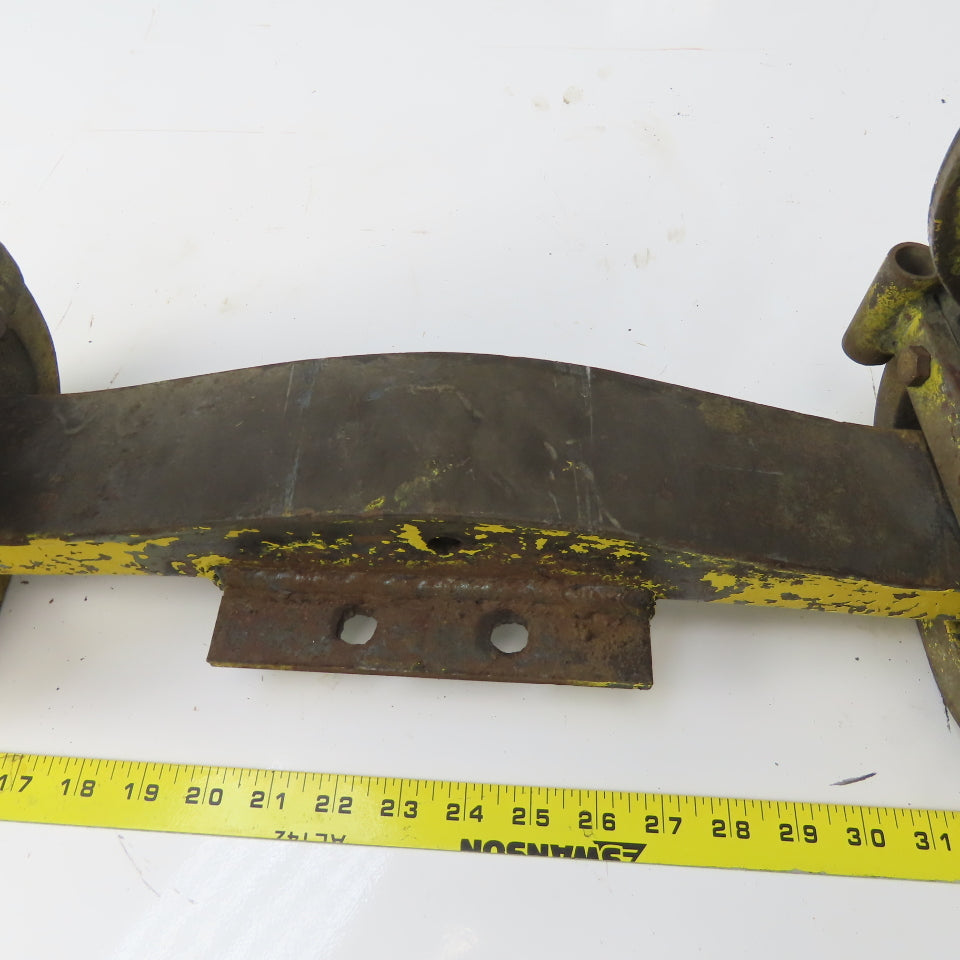 3" I-Beam Girder Underhung Bridge Crane Hoist Push Trolley Truck