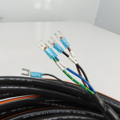 Flex Cable FC-MCGFPB-14S-7899-E075 Servo Motor Power Cable14AWG 4 Cond 75'
