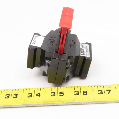 Parker PS756P 1/4" NPT Lock Out Tag Out Pneumatic Gate Valve
