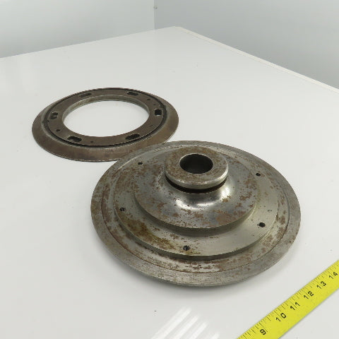 13" OD Quick Change Flex Clamping Locator 10" Arbor 3/8" Closed