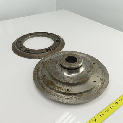 13" OD Quick Change Flex Clamping Locator 10" Arbor 3/8" Closed