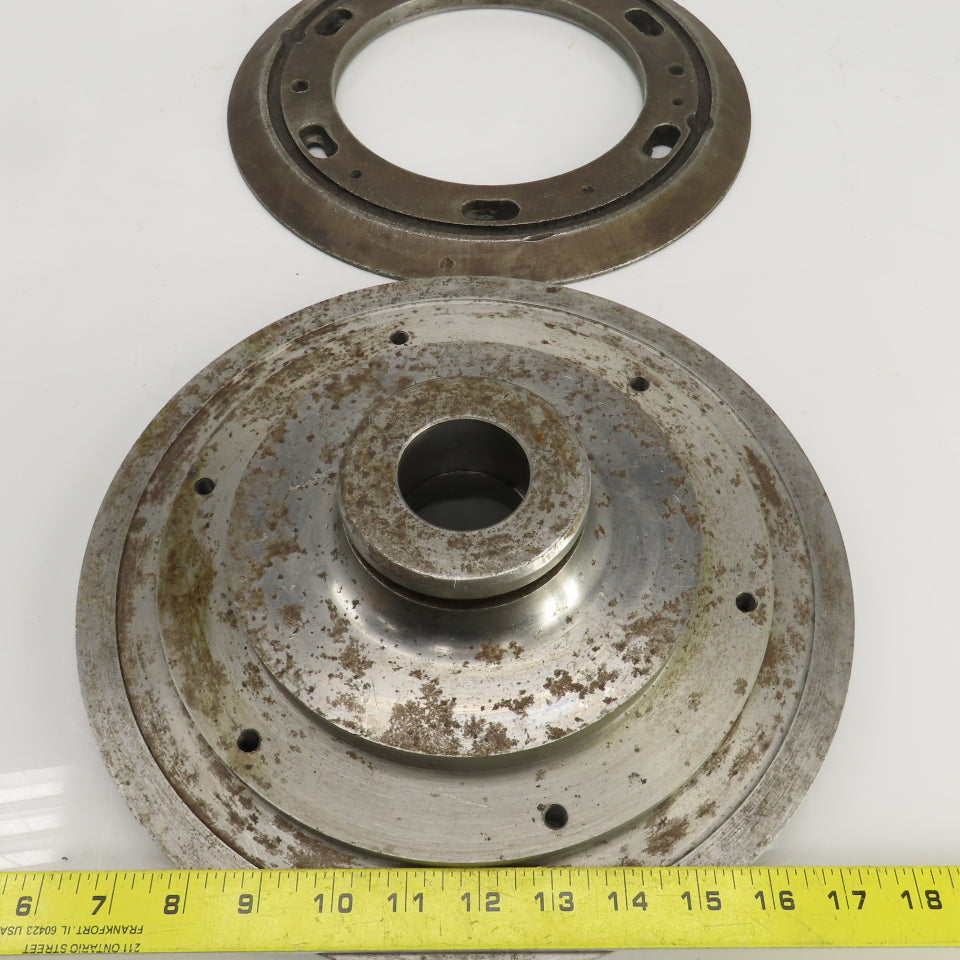 13" OD Quick Change Flex Clamping Locator 10" Arbor 3/8" Closed