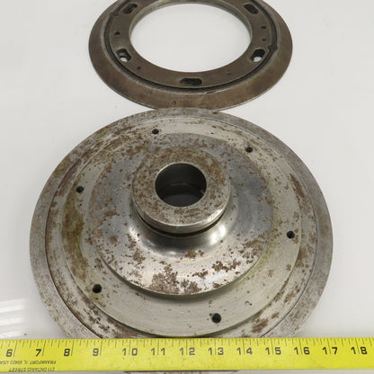 13" OD Quick Change Flex Clamping Locator 10" Arbor 3/8" Closed