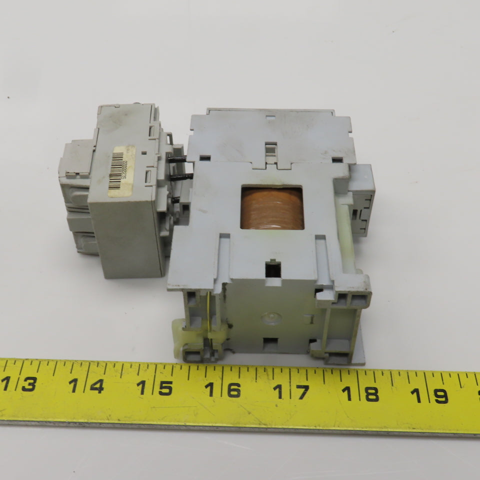 Allen Bradley 100-C09Z*10 Ser A Contactor 600VAC 24VDC Coil W/193-EA1DB Lot Of 2