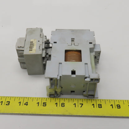 Allen Bradley 100-C09Z*10 Ser A Contactor 600VAC 24VDC Coil W/193-EA1DB Lot Of 2