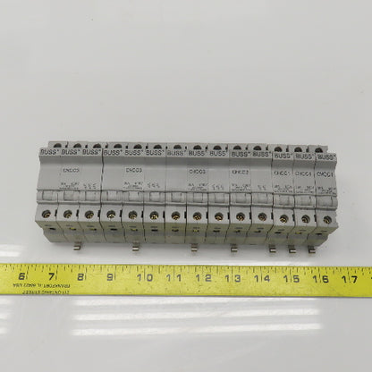 Buss CHCC3/CHCC2/CHCC1 Fuse Holders 30A 600V Lot Of 14