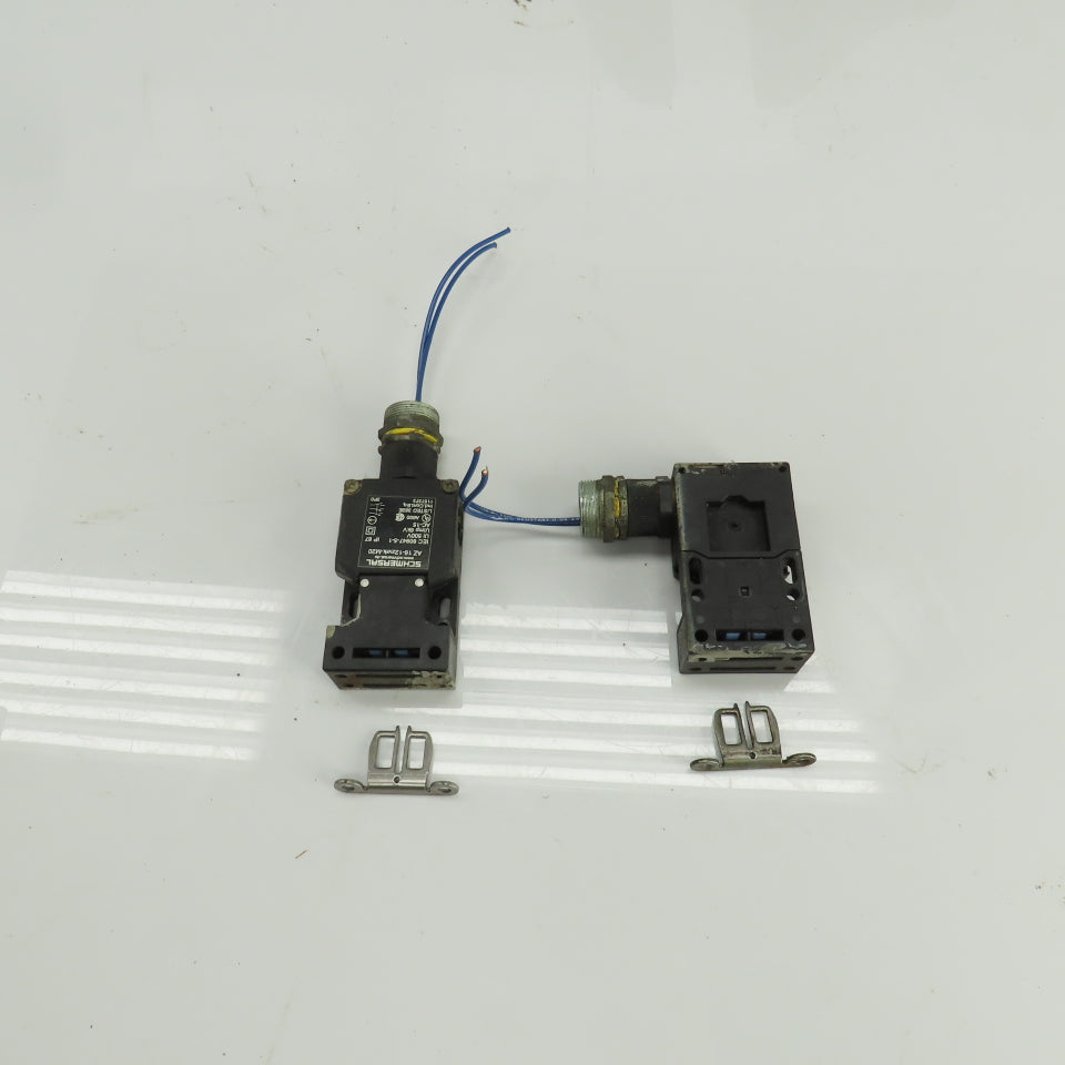 Schmersal AZ 16-12zvrk-M20 Safety Interlock Switch 500V W/Key Lot Of 2
