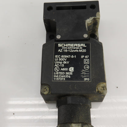 Schmersal AZ 16-12zvrk-M20 Safety Interlock Switch 500V W/Key Lot Of 2