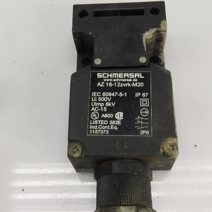 Schmersal AZ 16-12zvrk-M20 Safety Interlock Switch 500V W/Key Lot Of 2