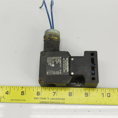 Schmersal AZ 16-12zvrk-M20 Safety Interlock Switch 500V W/Key Lot Of 2