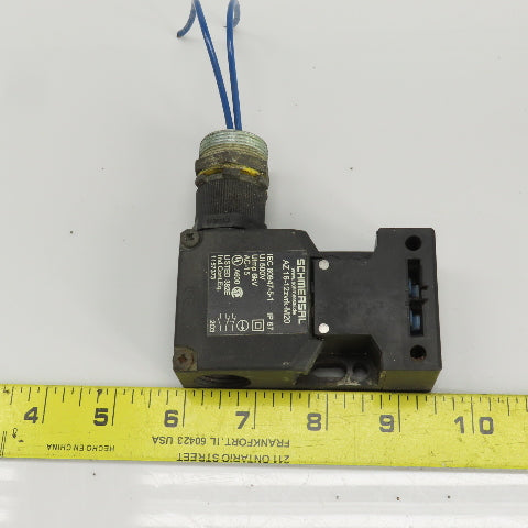 Schmersal AZ 16-12zvrk-M20 Safety Interlock Switch 500V W/Key Lot Of 2