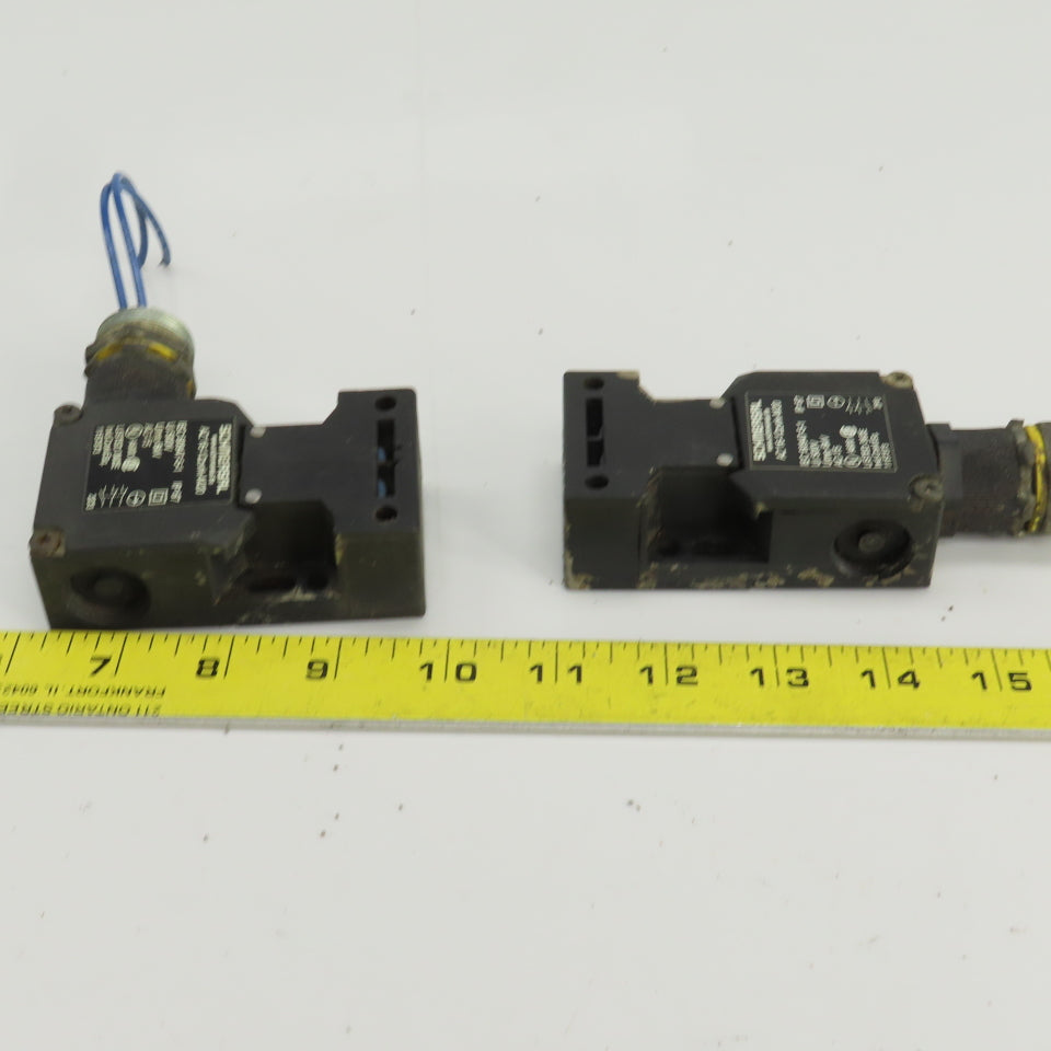 Schmersal AZ 16-12zvrk-M20 Safety Interlock Switch 500V W/Key Lot Of 2