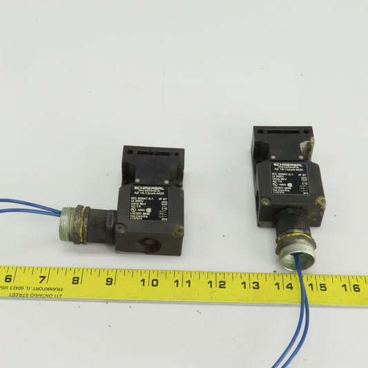 Schmersal AZ 16-12zvrk-M20 Safety Interlock Switch 500V W/Key Lot Of 2