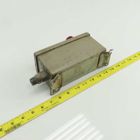 Allen Bradley 800M-XAS 3 Push Button Electrical Enclosure W/ E-Stop Pendant 300V