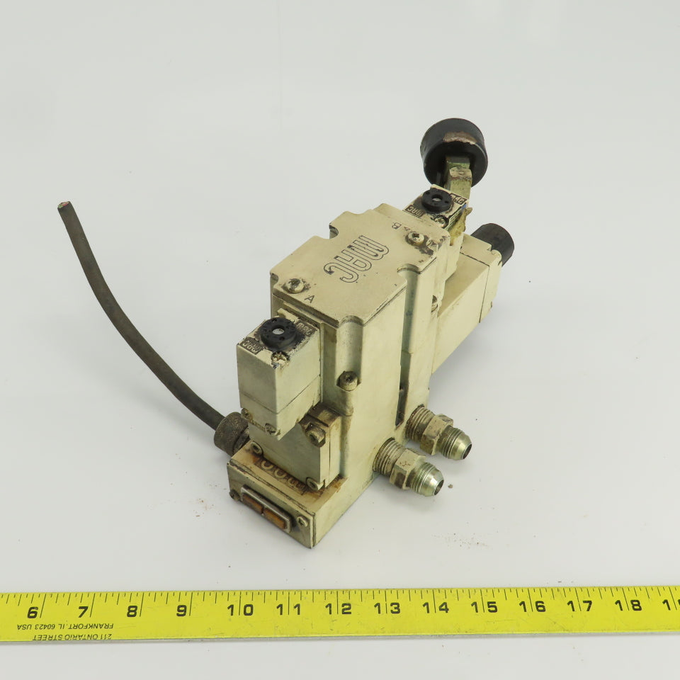 Mac 6341D-000-PM-591DA Pneumatic Solenoid Valve Assy. 24VDC 150PSI 1/2" NPT