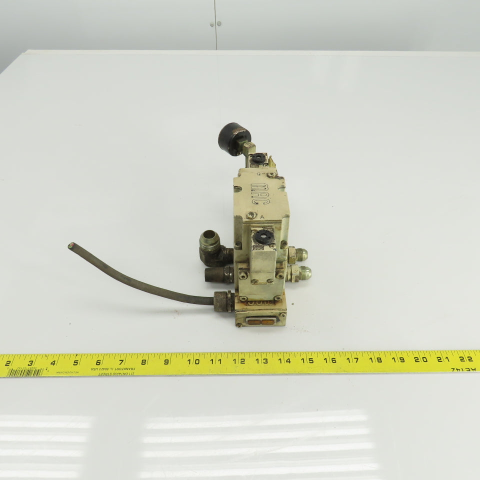 Mac 6341D-000-PM-591DA Pneumatic Solenoid Valve Assy. 24VDC 150PSI 1/2" NPT