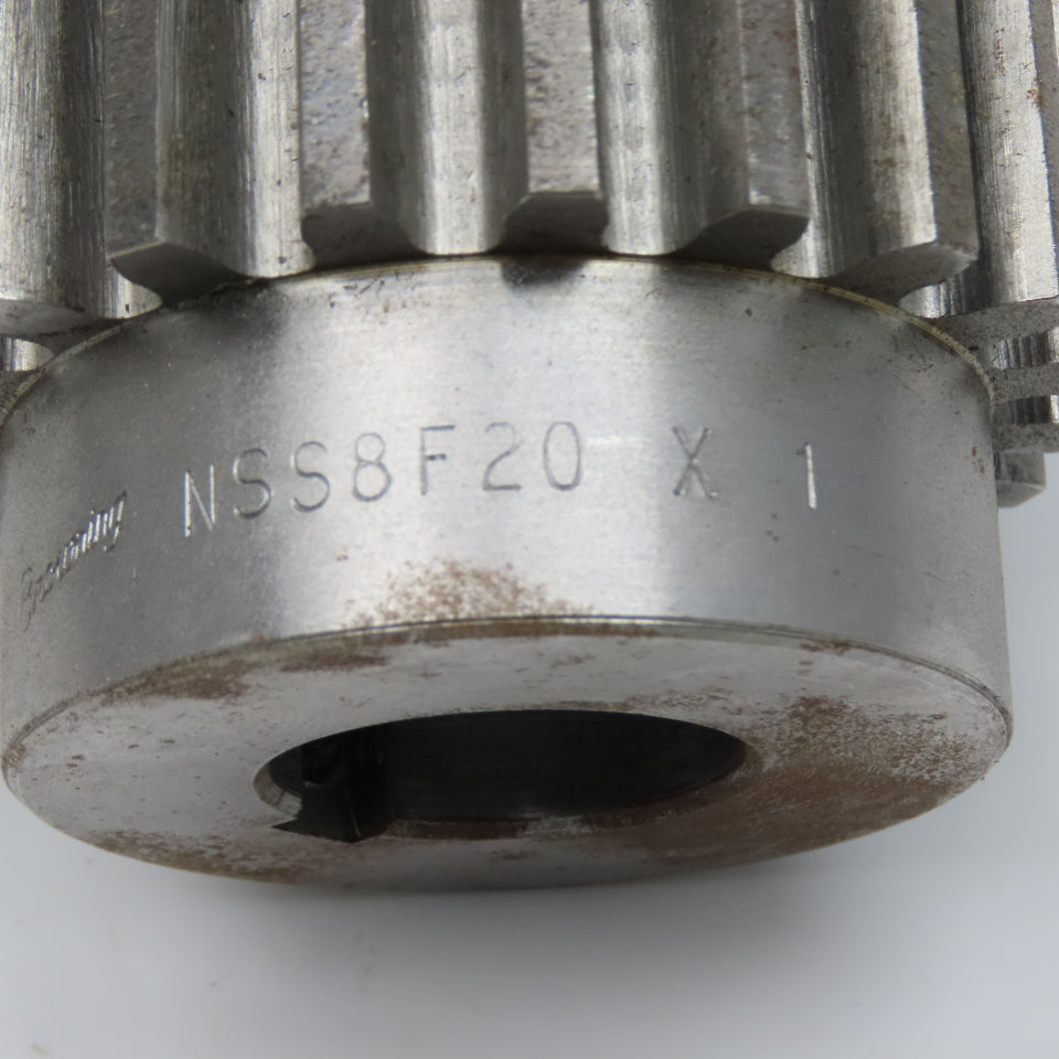 Browning NSS8F20X1 2-3/4" OD Spur Gear 20 Teeth 1-1/4" Face 1" Keyed Bore