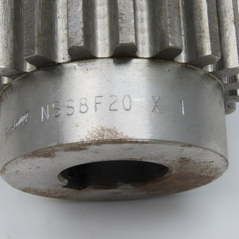 Browning NSS8F20X1 2-3/4" OD Spur Gear 20 Teeth 1-1/4" Face 1" Keyed Bore