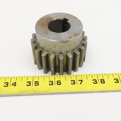 Browning NSS8F20X1 2-3/4" OD Spur Gear 20 Teeth 1-1/4" Face 1" Keyed Bore