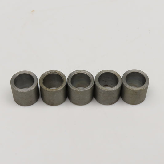 1/2" ID x 11/16" OD x 5/8" Wide Stainless Steel Bolt Spacer Lot Of 5
