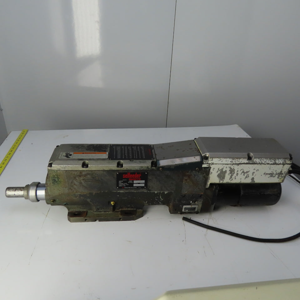 Sugino Selfeeder Mechatric MSBP-13-BU Inline Drill Drilling Unit Self Feed 3Ph