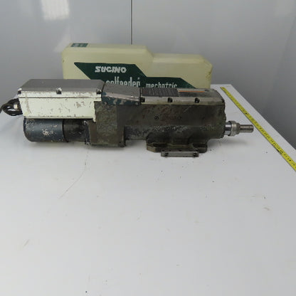 Sugino Selfeeder Mechatric MSBP-13-BU Inline Drill Drilling Unit Self Feed 3Ph