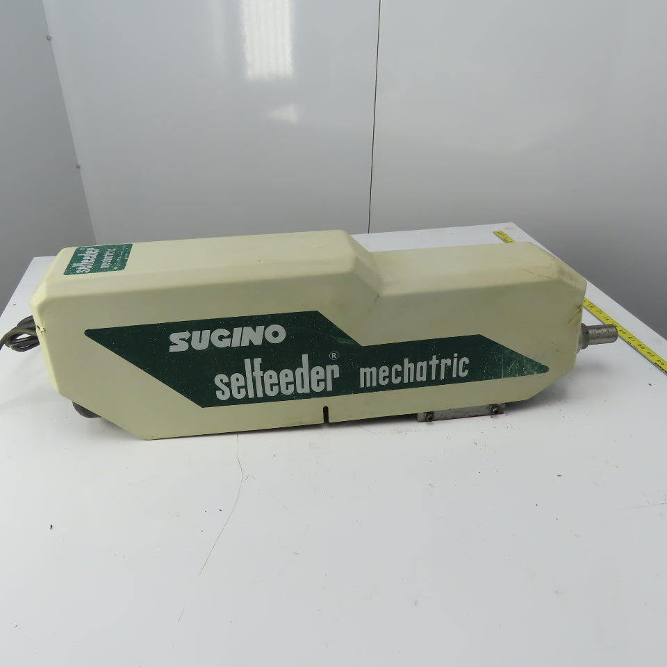 Sugino Selfeeder Mechatric MSBP-13-BU Inline Drill Drilling Unit Self Feed 3Ph