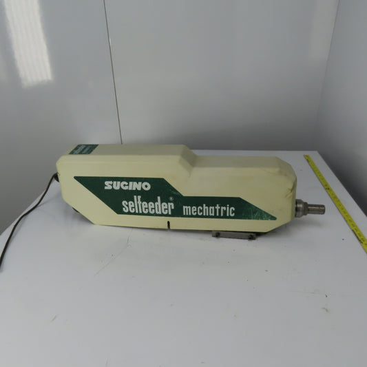 Sugino Selfeeder Mechatric MSBP-13-BU Inline Drill Drilling Unit Self Feed 3Ph