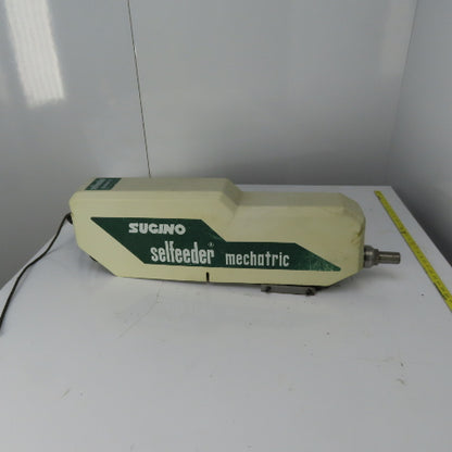 Sugino Selfeeder Mechatric MSBP-13-BU Inline Drill Drilling Unit Self Feed 3Ph