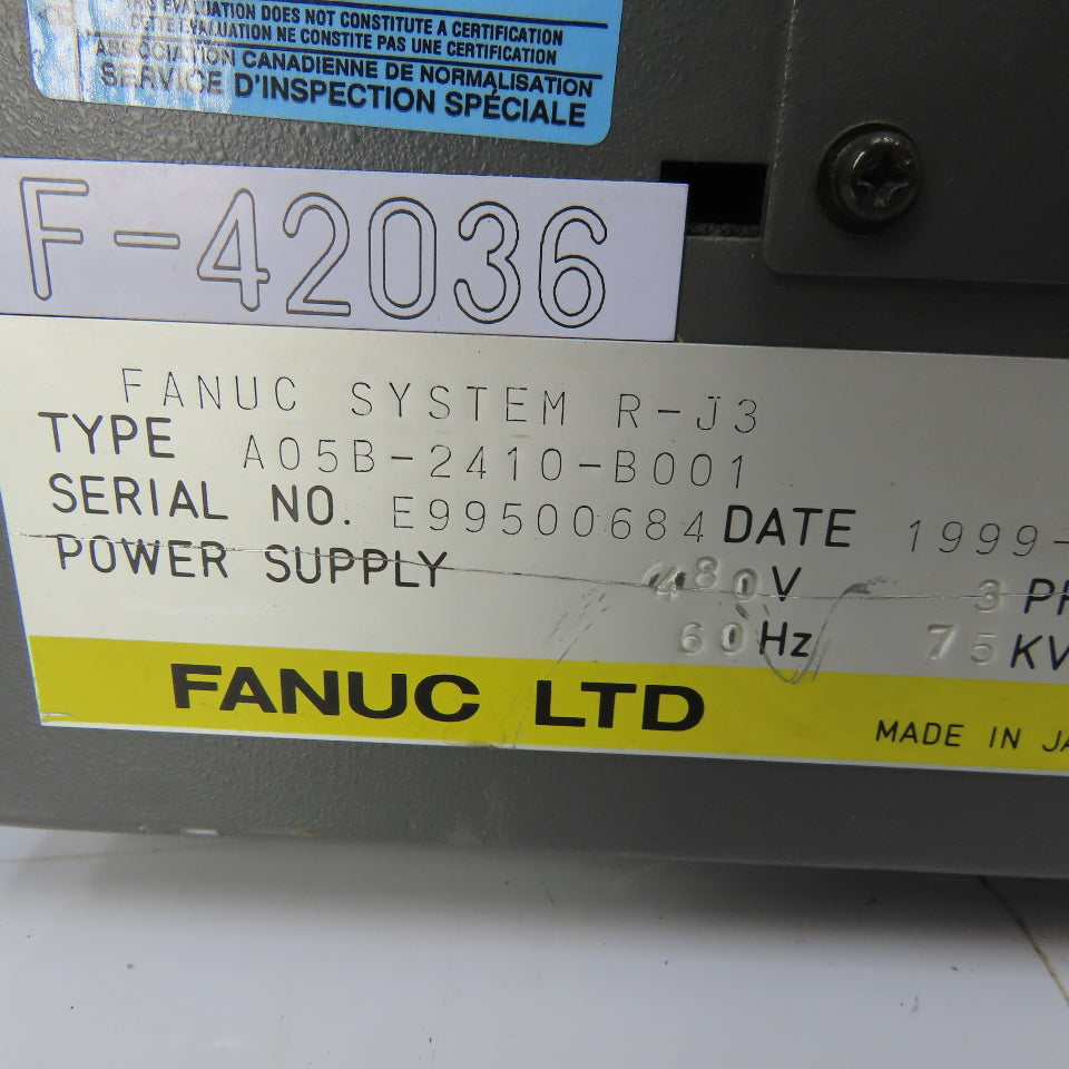 Fanuc A05B-2410-B001 RJ3 Robot Controller RL Mate 200i Complete